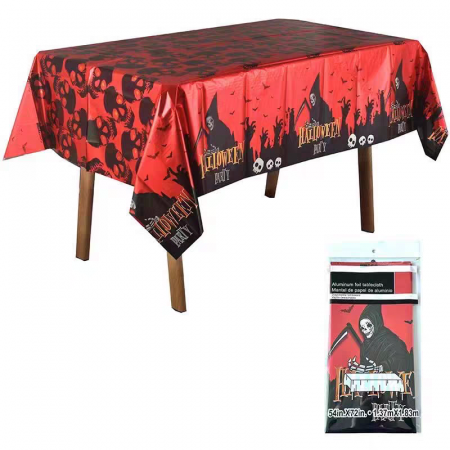 Articole casă - Fata de masa pentru petrecerea de ' Halloween ' 183 x 137 cm 2260-9E