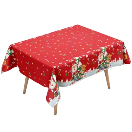 Articole casă - Fata de masa tematica, model Craciun 183 x 137 cm 2260-2502