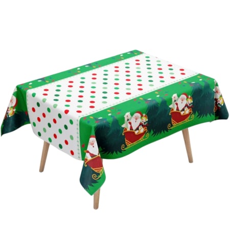 Articole casă - Fata de masa tematica, model Craciun 183 x 137 cm 2260-2504