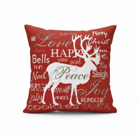 Articole pentru sărbători - Fata de perna, model Craciun 45 x 45 cm 6220-24