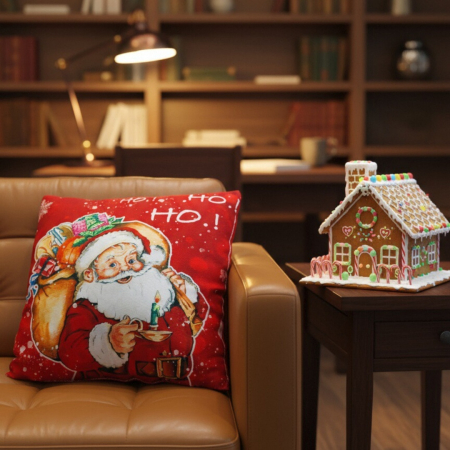 Fata de perna, model Craciun 45 x 45 cm 6220-2504 [9]