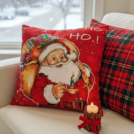 Fata de perna, model Craciun 45 x 45 cm 6220-2504 [8]