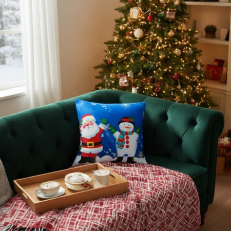 Perne - Fata de perna, model Craciun 45 x 45 cm 6220-2505