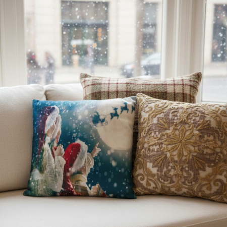 Fata de perna, model Craciun 45 x 45 cm 6220-2513 [6]