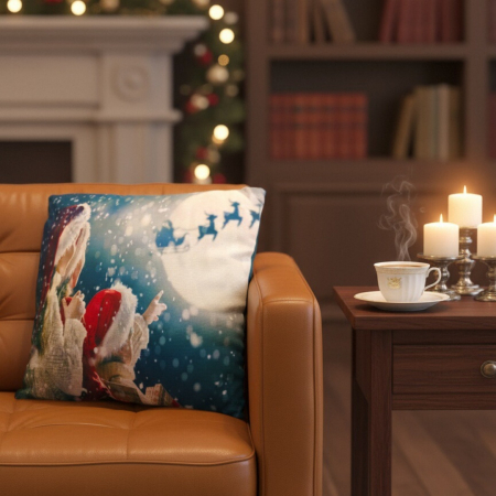 Fata de perna, model Craciun 45 x 45 cm 6220-2513 [8]