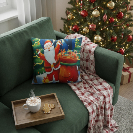 Perne - Fata de perna, model Craciun 45 x 45 cm 6220-2507