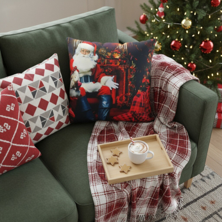 Perne - Fata de perna, model Craciun 45 x 45 cm 6220-2508