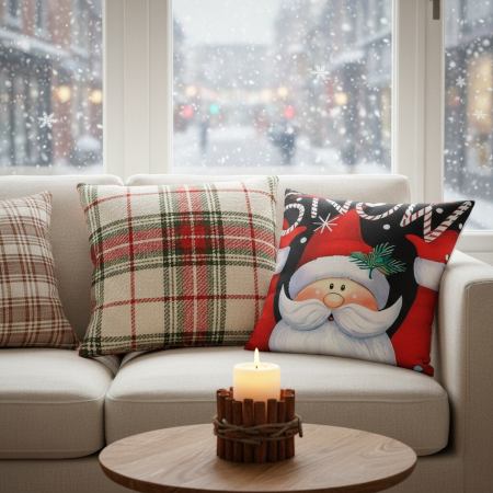 Fata de perna, model Craciun 45 x 45 cm 6220-2509 [7]