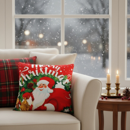 Fata de perna, model Craciun 45 x 45 cm 6220-2510 [9]