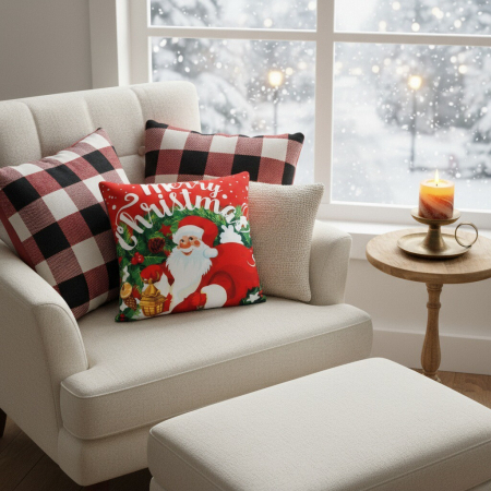 Fata de perna, model Craciun 45 x 45 cm 6220-2510 [7]