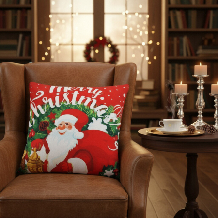 Fata de perna, model Craciun 45 x 45 cm 6220-2510 [12]