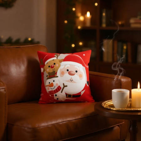 Fata de perna, model Craciun 45 x 45 cm 6220-2511 [10]