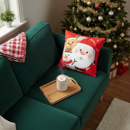 Fata de perna, model Craciun 45 x 45 cm 6220-2511 [6]