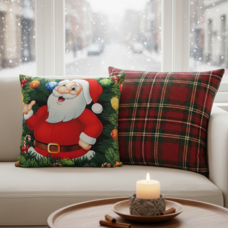 Fata de perna, model Craciun 45 x 45 cm 6220-2512 [8]