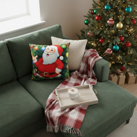 Articole pentru sărbători - Fata de perna, model Craciun 45 x 45 cm 6220-2512