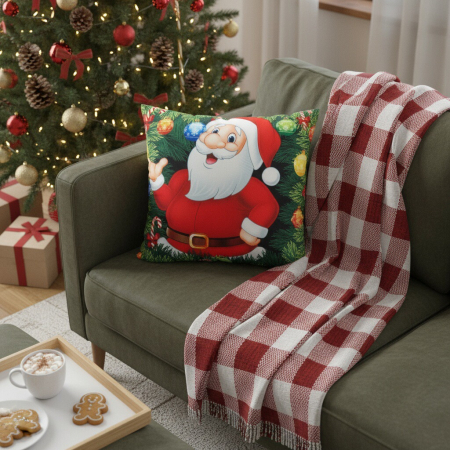 Articole pentru sărbători - Fata de perna, model Craciun 45 x 45 cm 6220-2512