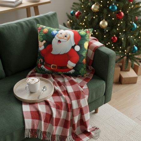 Articole pentru sărbători - Fata de perna, model Craciun 45 x 45 cm 6220-2512