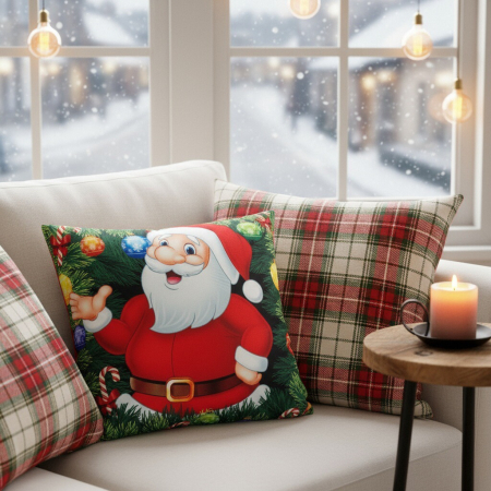 Fata de perna, model Craciun 45 x 45 cm 6220-2512 [6]