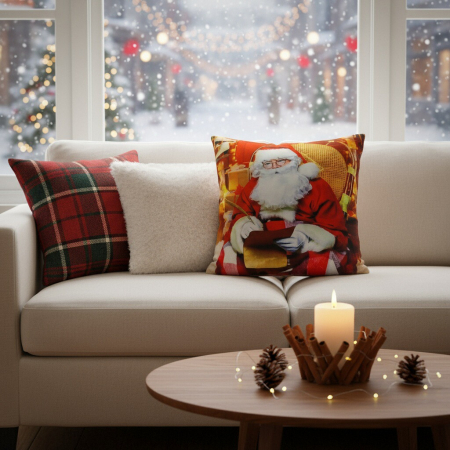 Fata de perna, model Craciun 45 x 45 cm 6220-2514 [7]