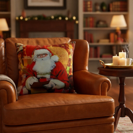 Fata de perna, model Craciun 45 x 45 cm 6220-2514 [10]