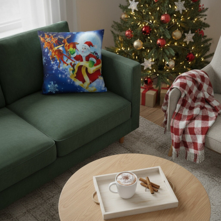 Articole pentru sărbători - Fata de perna, model Craciun 45 x 45 cm 6220-2506