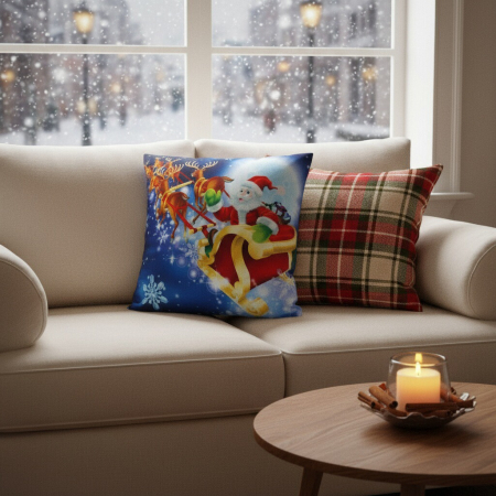 Fata de perna, model Craciun 45 x 45 cm 6220-2506 [9]