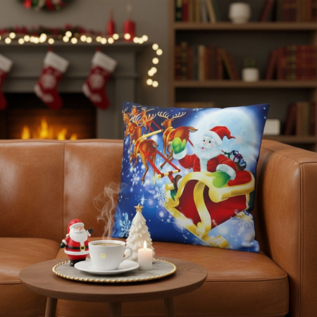 Articole pentru sărbători - Fata de perna, model Craciun 45 x 45 cm 6220-2506