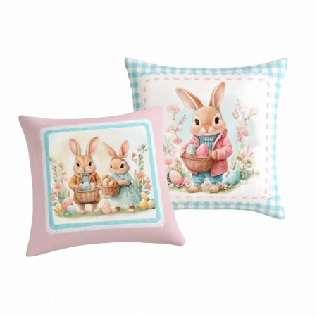 Articole casă - Set 2 fete de perna, model Paste 43 x 43 cm 6220-24A