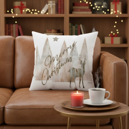 Fata de perna, model Craciun 45 x 45 cm 6220-29