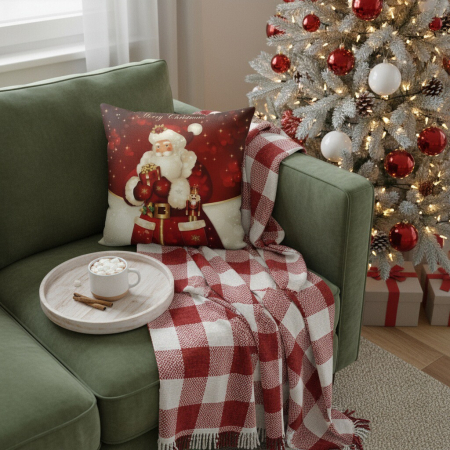 Fata de perna, model Craciun 45 x 45 cm 6220-30 [9]