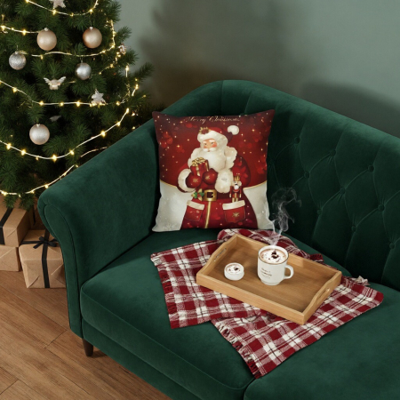 Fata de perna, model Craciun 45 x 45 cm 6220-30 [12]