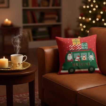 Fata de perna, model Craciun 45 x 45 cm 6220-33 [6]