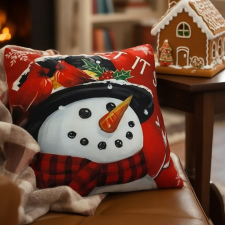 Articole pentru sărbători - Fata de perna, model Craciun 45 x 45 cm 6220-2503