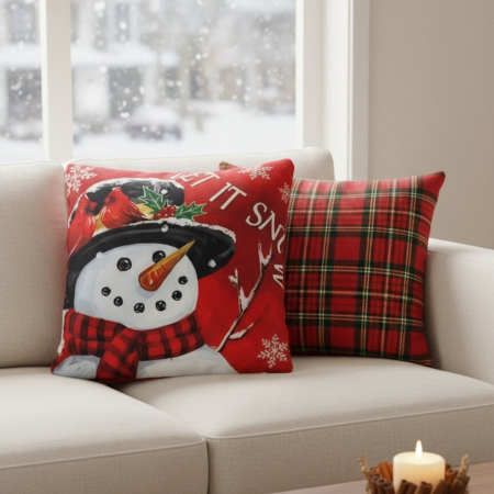 Fata de perna, model Craciun 45 x 45 cm 6220-2503 [7]