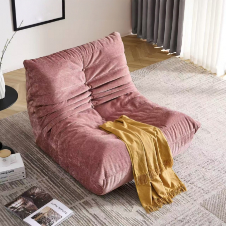 Articole casă - Fotoliu premium tip puf si interior din spuma cu memorie S0F007roz