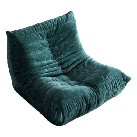 Articole casă - Fotoliu premium tip puf si interior din spuma cu memorie S0F007verde