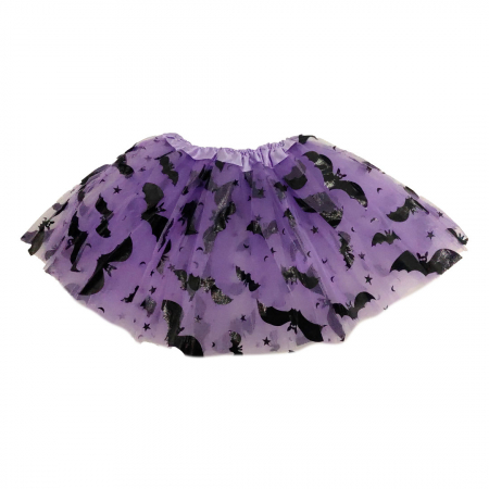 Îmbrăcăminte copii - Fusta tutu balerina pentru Hallowen, din Tul MAS-003mov