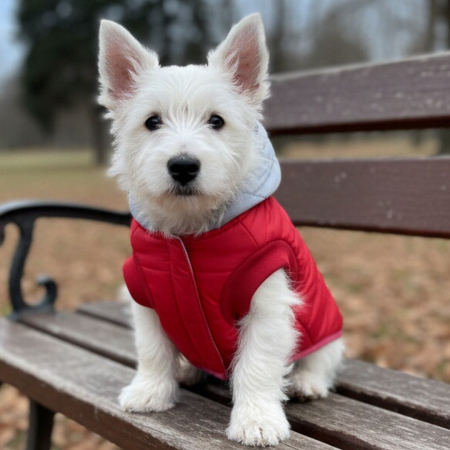 Geaca cu gluga flausata XINA2121rosu [2]