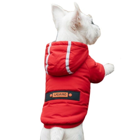 Geaca cu gluga MDL-2417rosu [8]