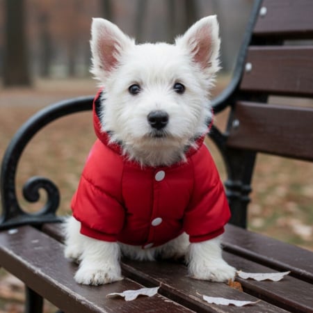 Animale de companie - Geaca cu gluga MDL-2417rosu