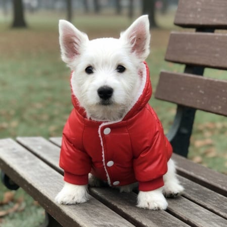 Haine - Geaca cu gluga MDL-2418rosu