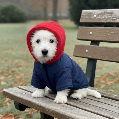 Haine - Geaca cu gluga XINA2115albastru