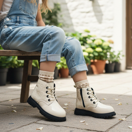 Ghete - Ghete cu aspect lacuit XA-126alb