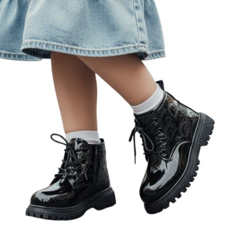 Ghete - Ghete cu aspect lacuit XA-126negru