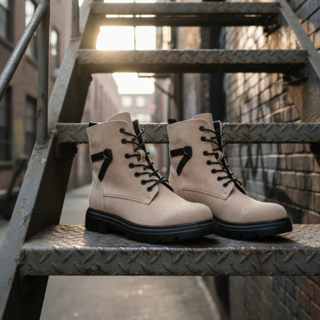 Damă - Ghete imblanite L686bej