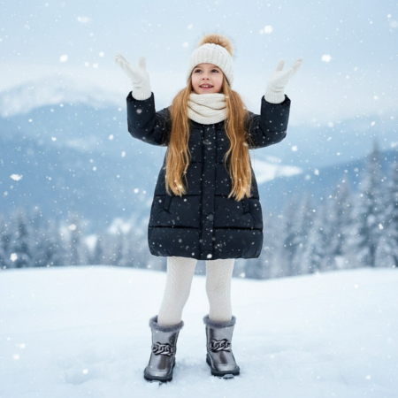 Copii - Cizme imblanite A8878-13