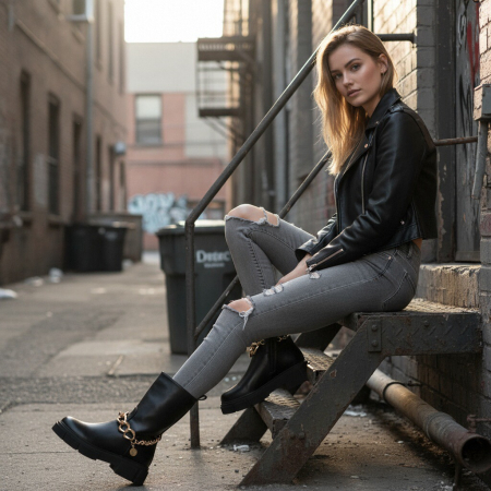 Ghete - Ghete imblanite B21-120negru