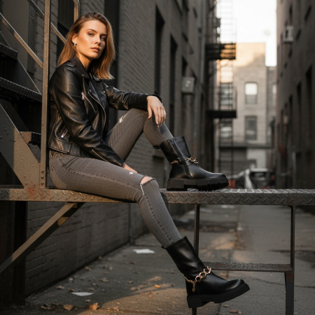 Ghete - Ghete imblanite B21-120negru