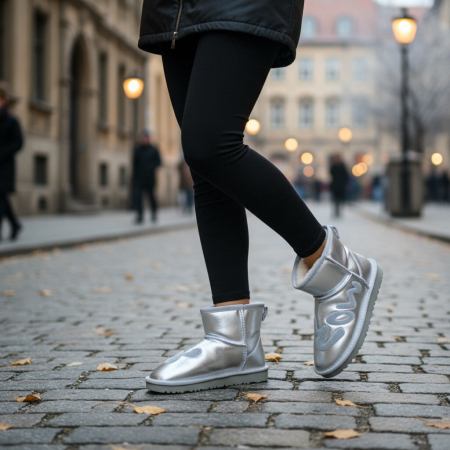 Ghete - Ghete imblanite B21-170argintiu