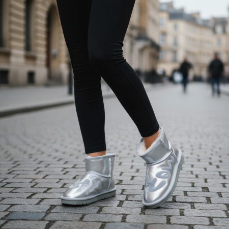 Ghete - Ghete imblanite B21-170argintiu